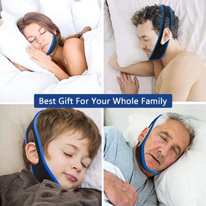 Sangle mentonnière Anti Ronflement, Aide Sommeil